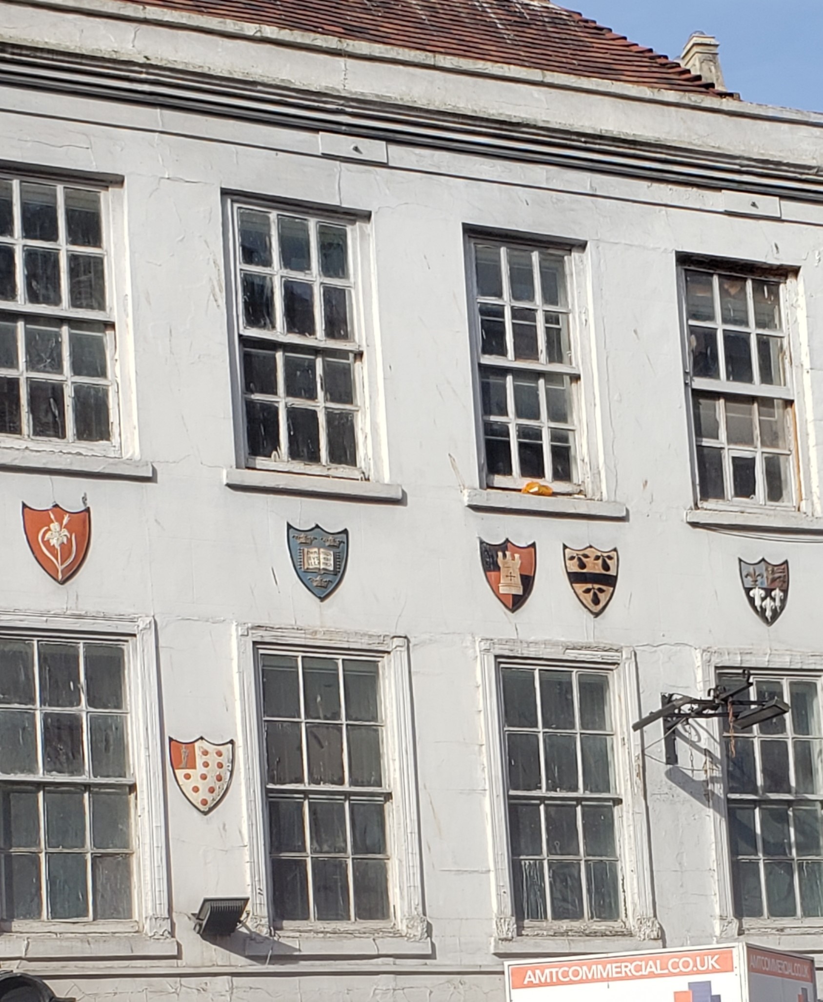 Shields adorn this building – which one?