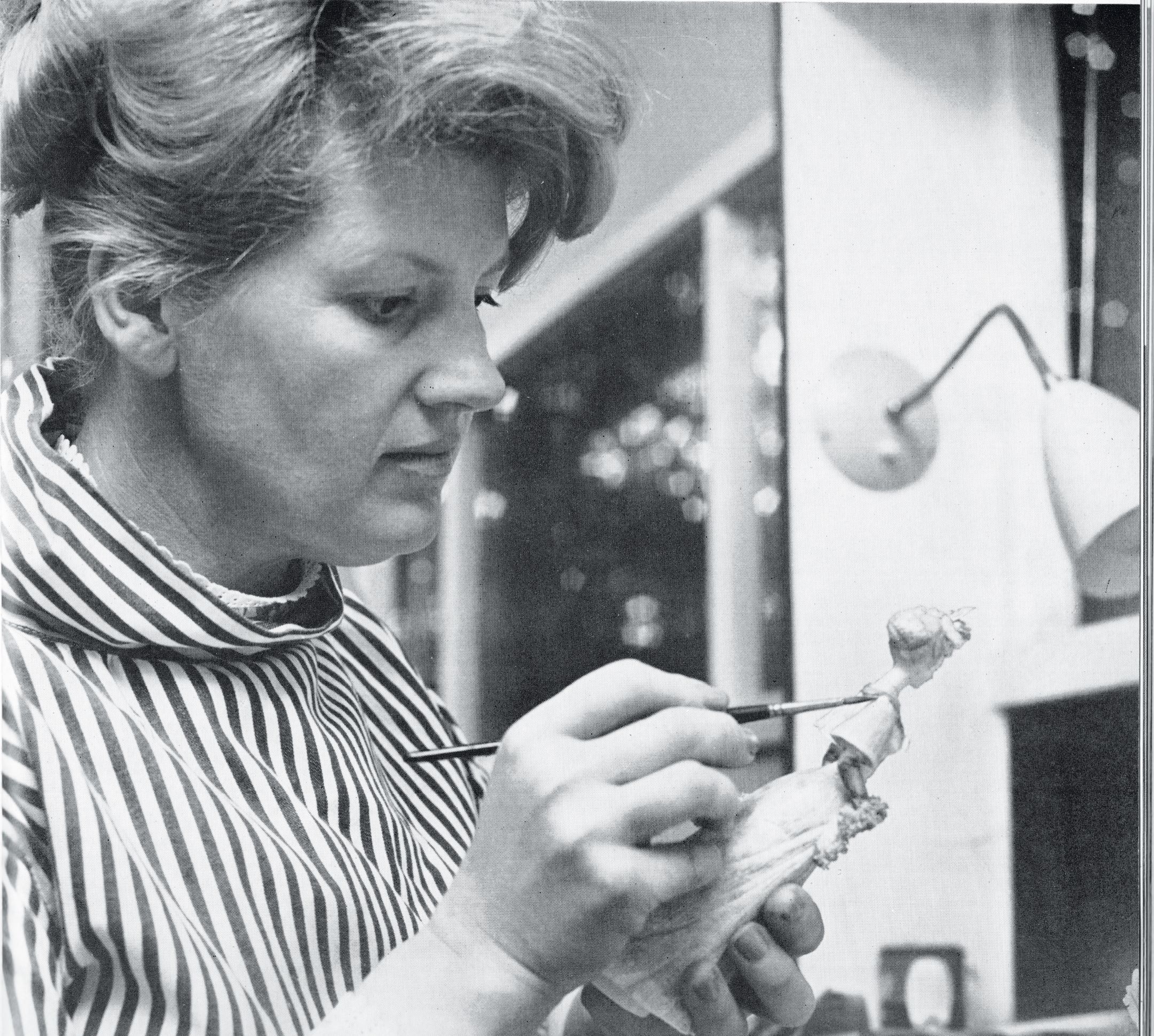 Ruth van Ruyckevelt was one of Royal Worcester’s leading modellers in the 1960s and 70s